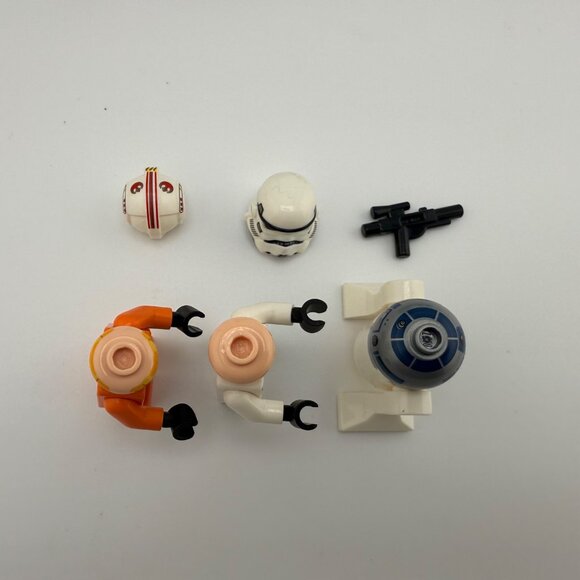 75235 LEGO Star Wars 4 Plus X-wing Starfighter Trench Run Instructions & Minifig - Picture 9 of 11